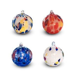 Set 6 Sfere Natale Murano Personalizzate