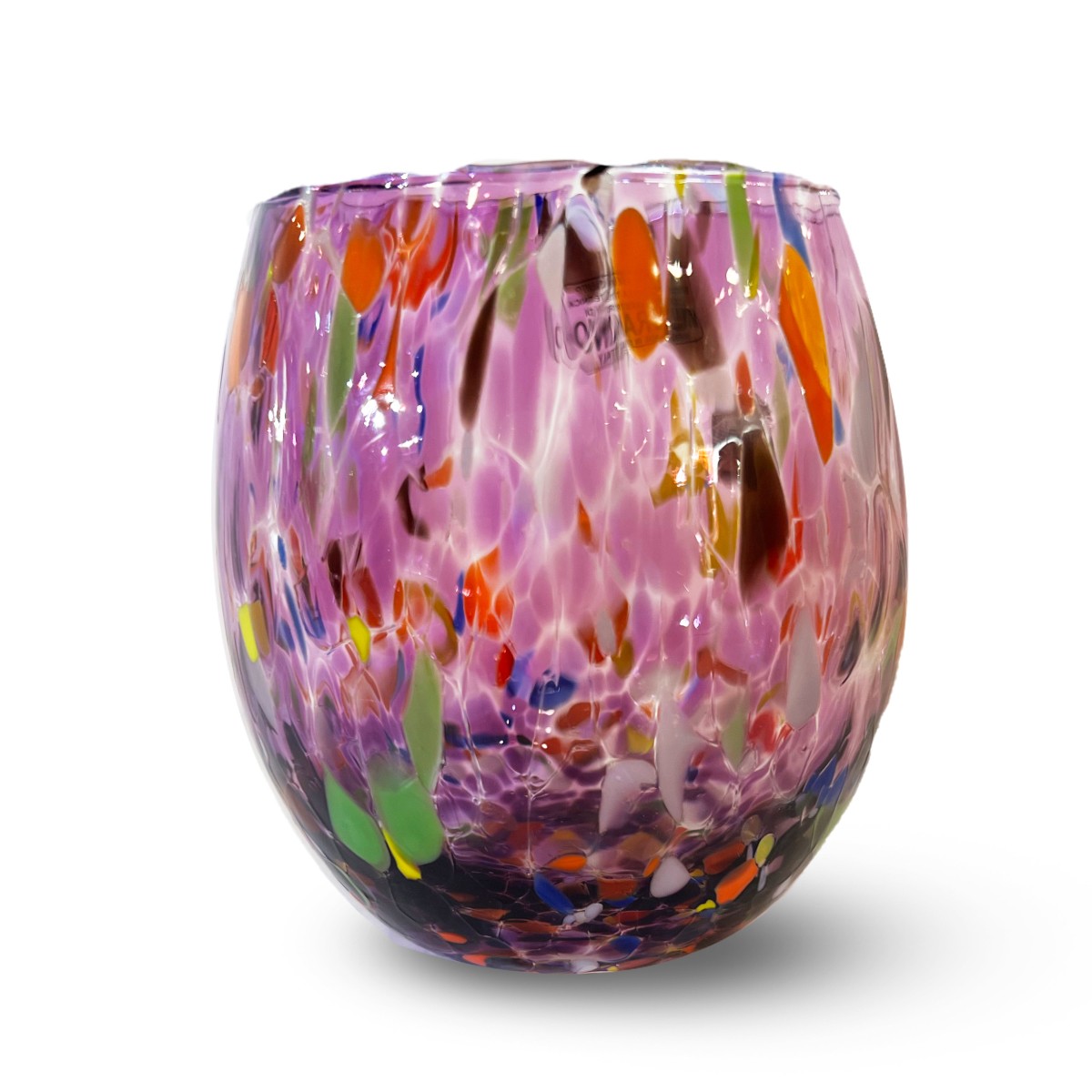 Set 6 pezzi Bicchiere Vino Murano Viola