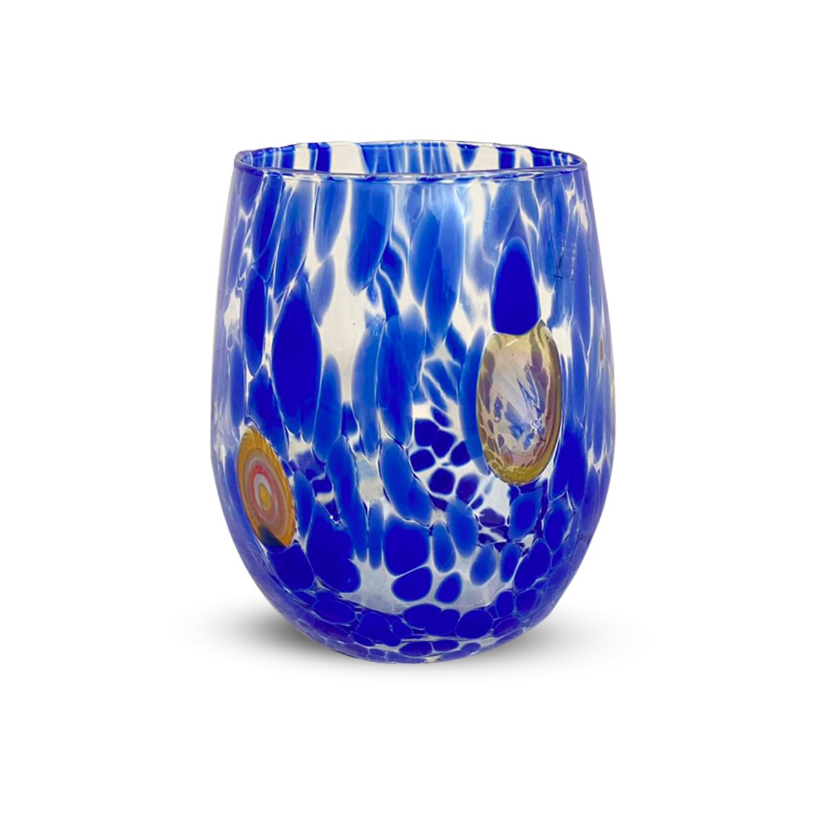 Bicchiere di Murano Blu