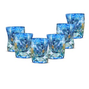 Set 6 pezzi Bicchiere Goto Murano Acquamare