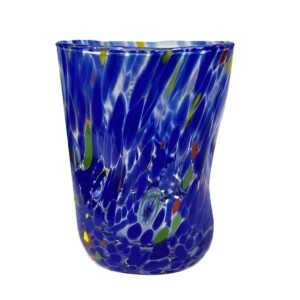 Set 6 pezzi Bicchiere Goto Murano Cristal Blu