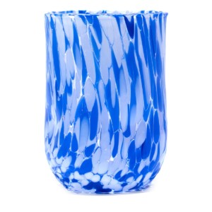 Set 6 pezzi Bicchiere Goto Rotondo di Murano Blu